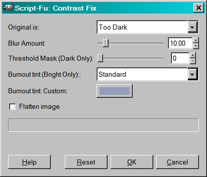 Fixing Contrast With Darla S Gimp Scripts For Digital Photographs